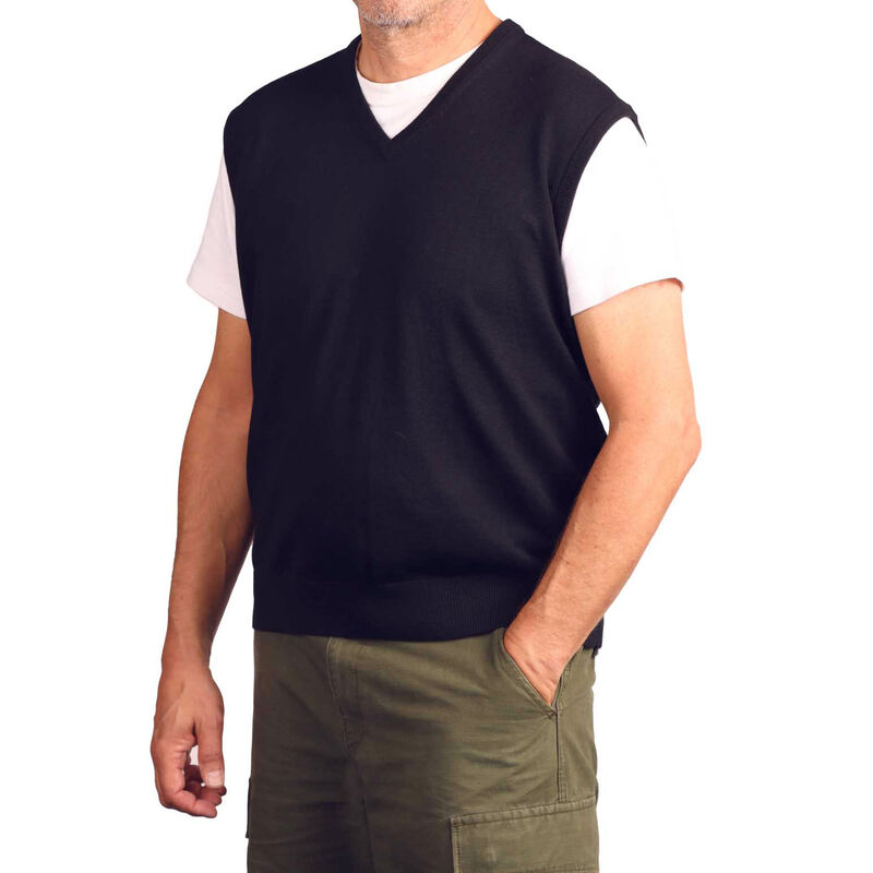 Silverdale Super 2/50s Fine Merino Vee Neck Vest image number 1